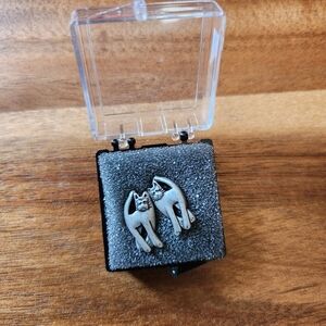 Vintage Cat Earrings